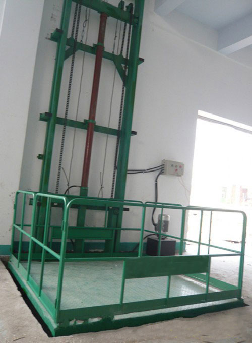 导轨式液压升降平台